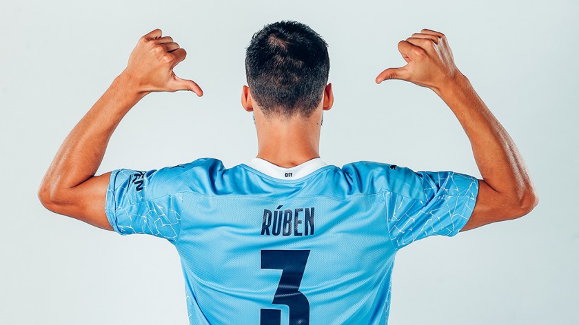 Rúben Dias Manchester City Signed Shirt