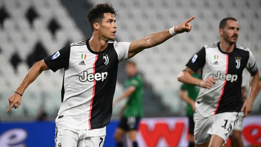 Cristiano Ronaldo s Unwashed Shirt Juventus vs Atalanta 2020