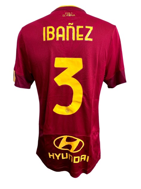 Ibanez's Roma Issued Shirt, 2021/22