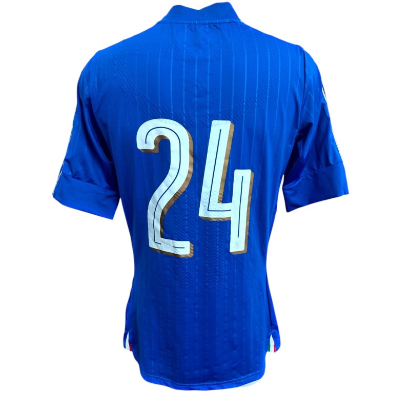 Florenzi's Italy Match-Issued Shirt, 2016