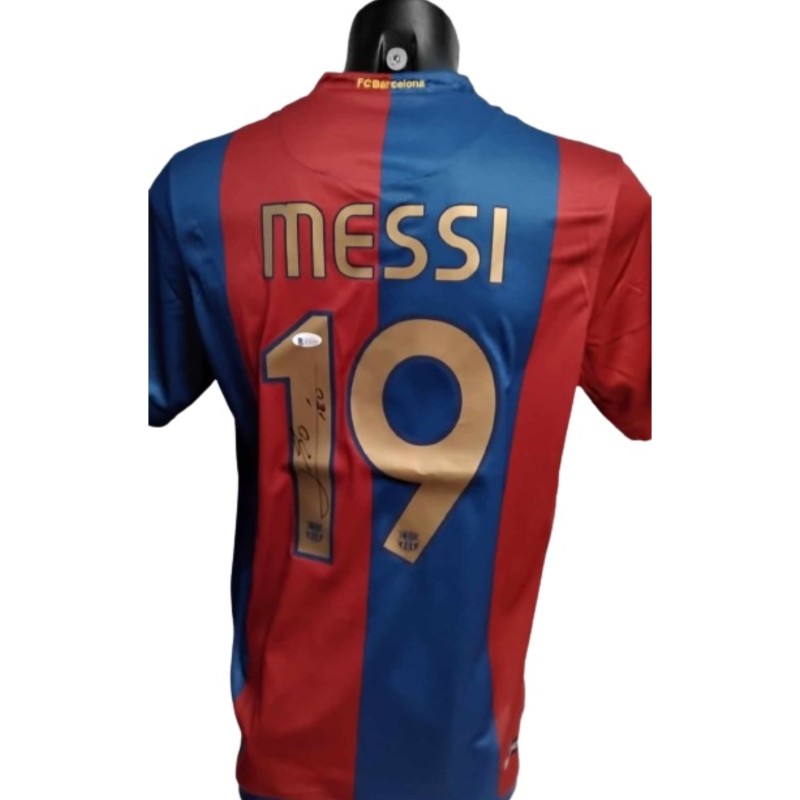 Messi replica Signed Shirt Barcelona, 2006/07