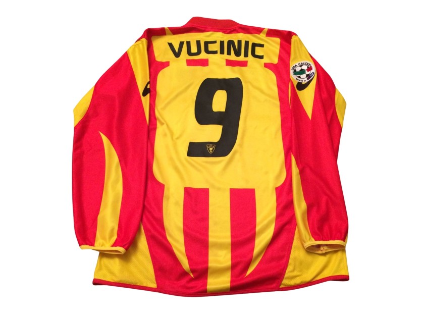 Maglia gara Vucinic Lecce, 2005/06