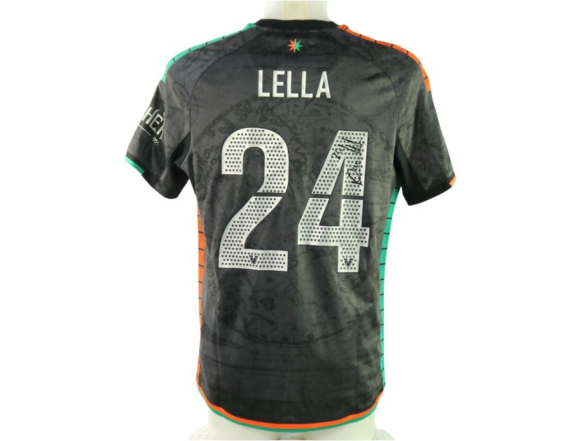 Lella's Signed Unwashed Shirt, Hellas Verona vs Venezia Coppa Italia 2025