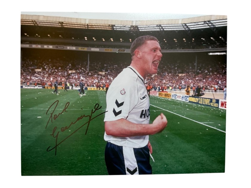 Paul Gascoigne Signed Picture