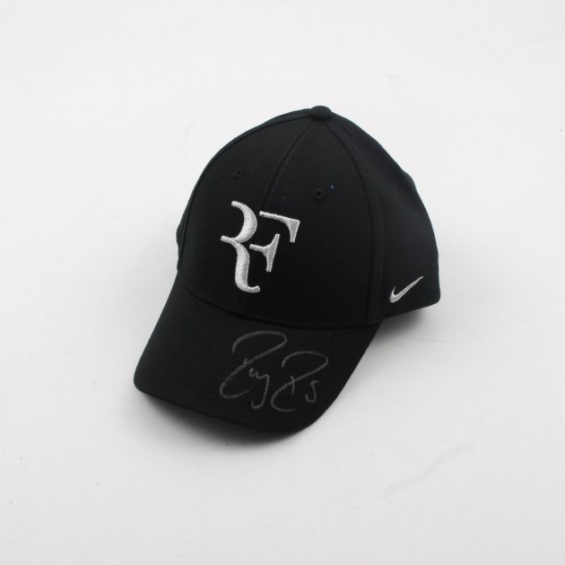 "RF" Tennis cap, signed by Roger Federer #2