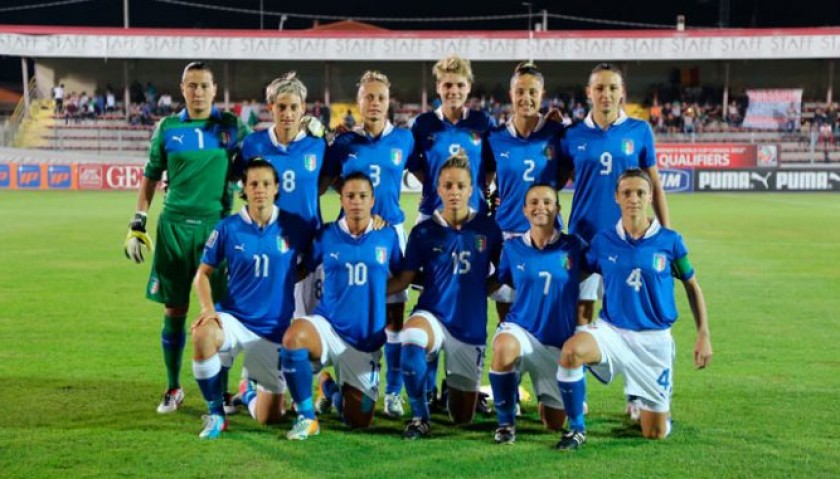  Italy Women National Training Shirt, 2011