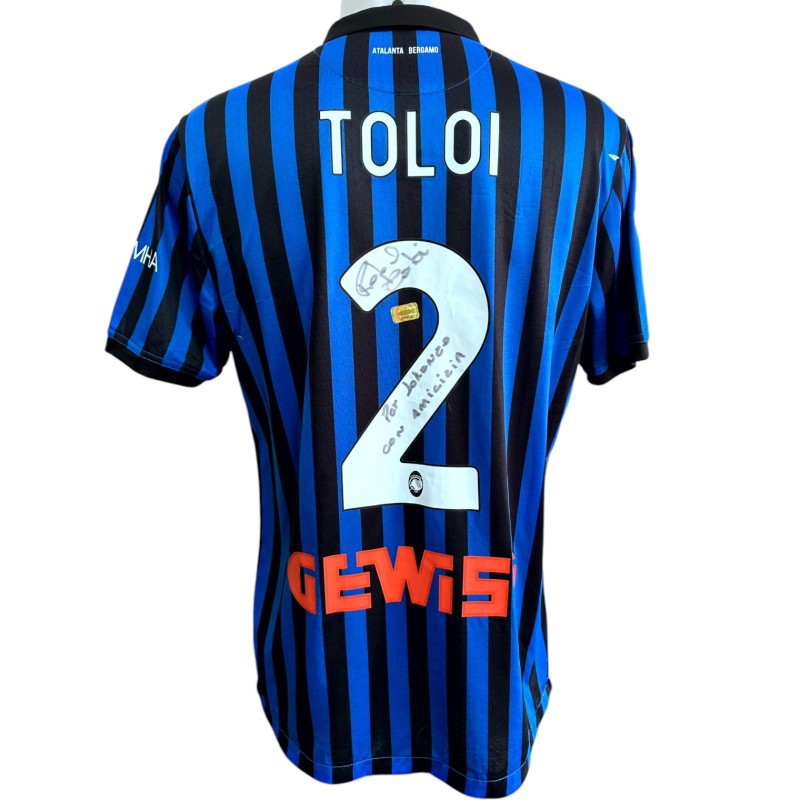 Toloi's Atalanta Signed Issued Shirt, 2020/21