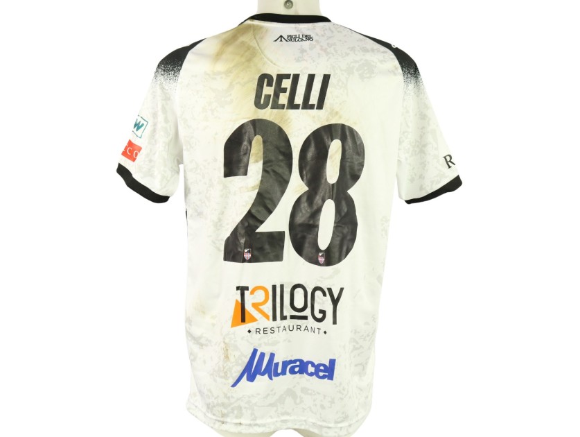 Celli's unwashed Shirt, Crotone vs Catania 2024 