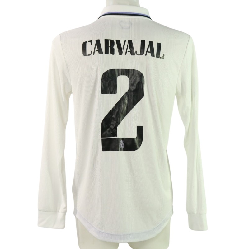 Carvajal's Match-Issued Shirt - Real Madrid vs Osasuna, Copa del Rey Final 2023