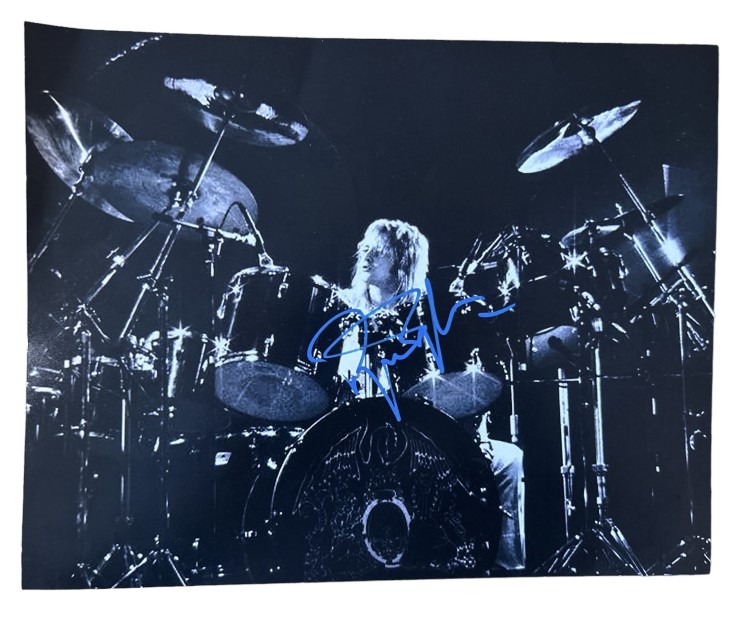 Roger Taylor of Queen Signed Photograph