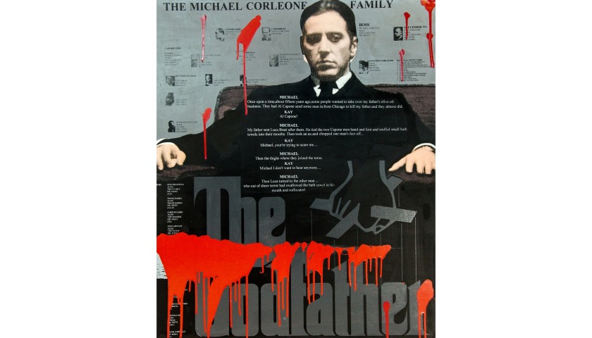 "The Godfather" by Steve Kaufman