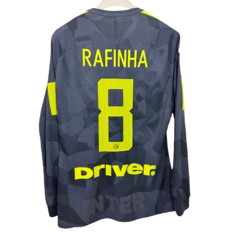 Rafinha's Inter Match-Issued Shirt, 2017/18