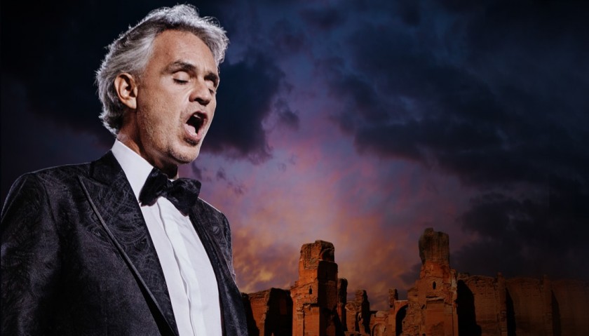 Tickets to Bocelli's Concert in Italy and Meet Him