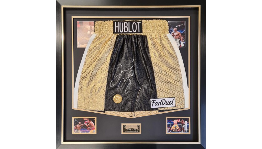 Floyd Mayweather Signed Replica Boxing Trunks 