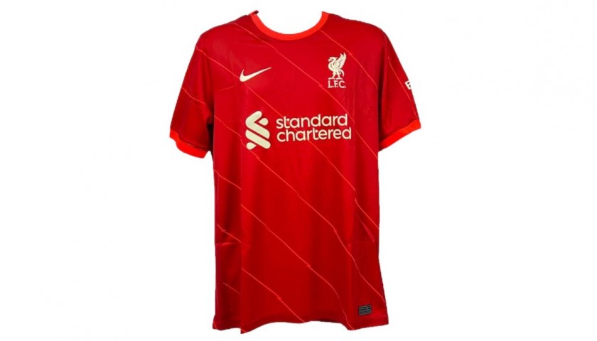 Fabinho' Official Liverpool Signed Shirt, 2021/22