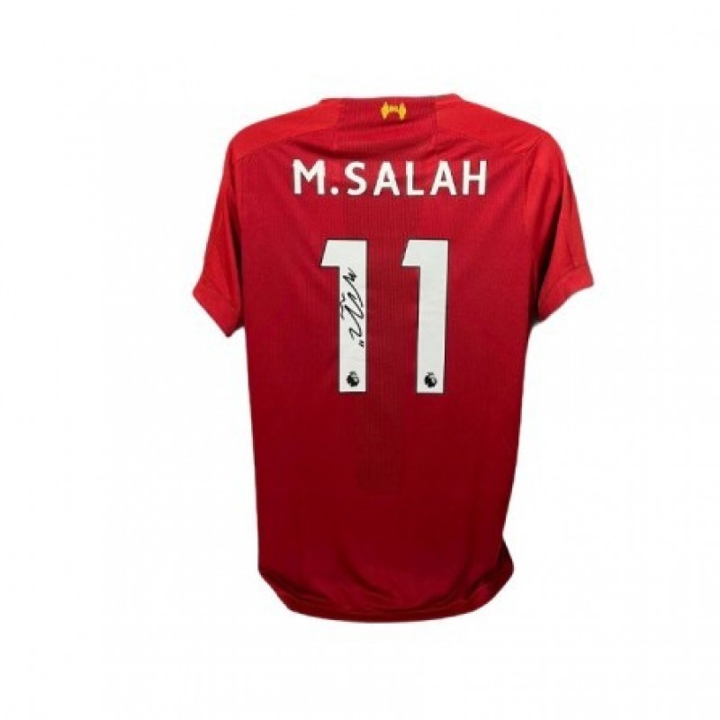 Mo Salah's Liverpool 2019/20 Signed Shirt