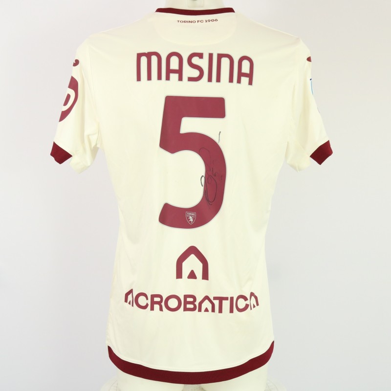 Masina's Signed Unwashed Shirt, Atalanta vs Torino 2024