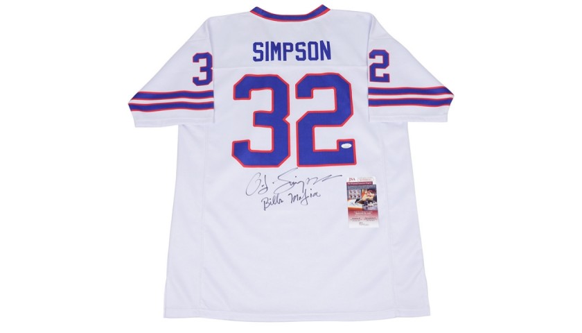 O.J. Simpson Signed Buffalo Bills Jersey