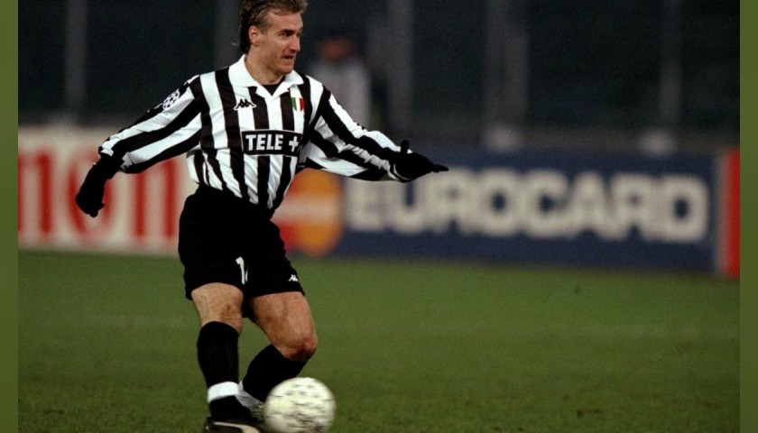 Deschamps' Juventus Match Shirt, UCL 1998/99