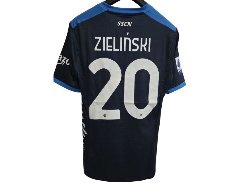 Zielinski's Napoli Match-Issued Shirt, 2021/22 - Maradona Limited Edition