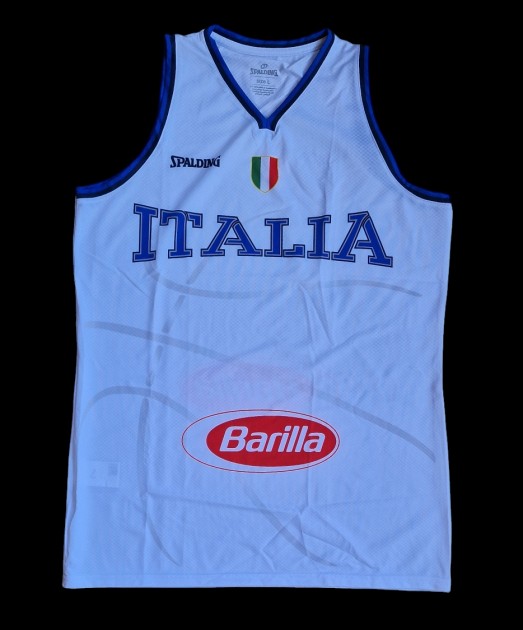 Italian National Basketball Team's Official Match Shirt