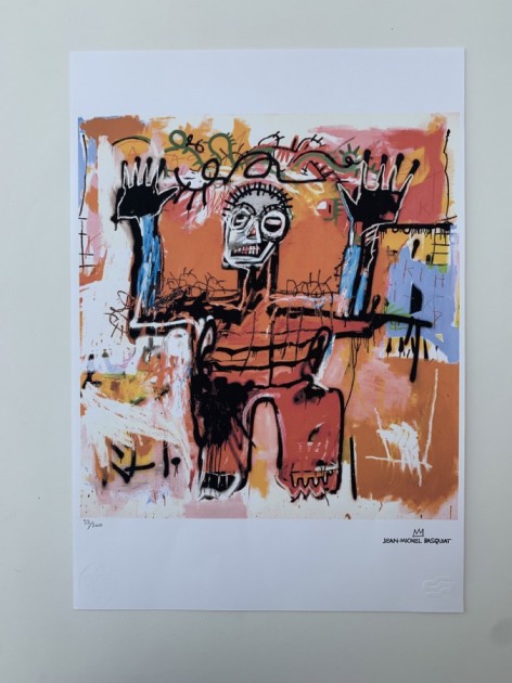 Jean-Michel Basquiat Signed Lithograph - CharityStars