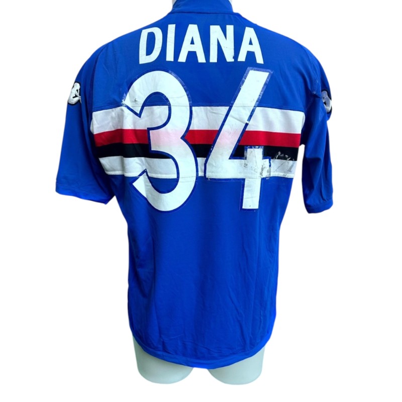 Maglia Indossata Diana Sampdoria vs Inter, 2005