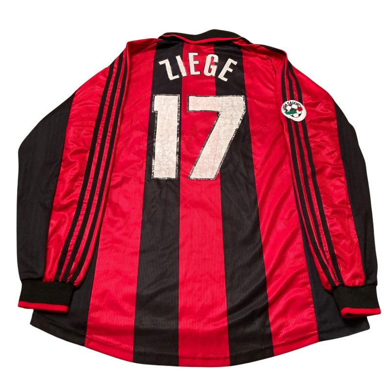 Ziege's Milan Match-Issued Shirt, 1998/99