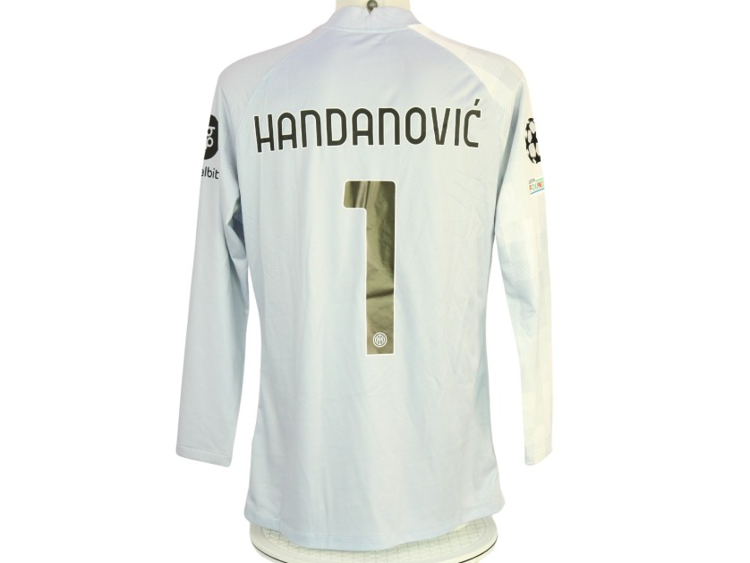 Handanovic's Inter Issued Shirt, UCL 2021/22