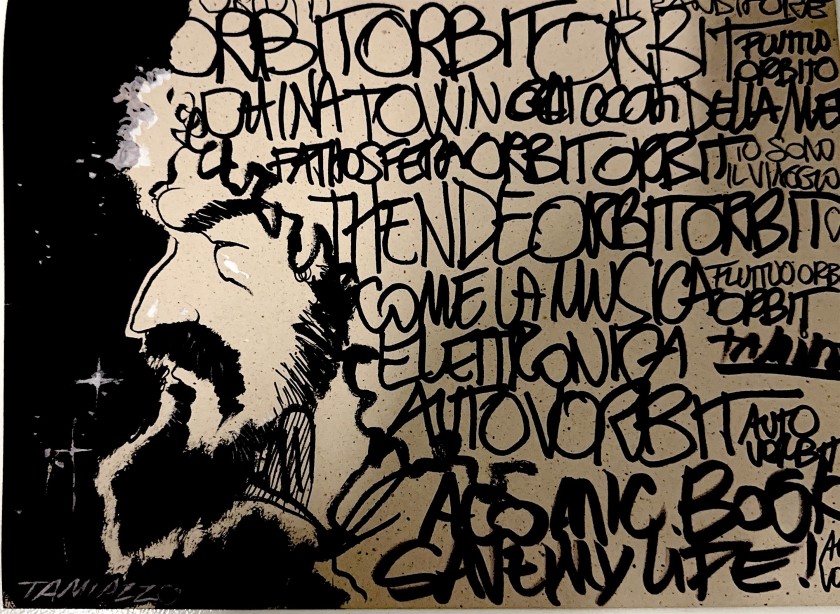 Exclusive Drawing by Artist Stefano Tamiazzo at Caparezza’s concert in Padua, 12/07/26  (Including a Complimentary Book, CD, and Vinyl Record) - In support of EMERGENCY