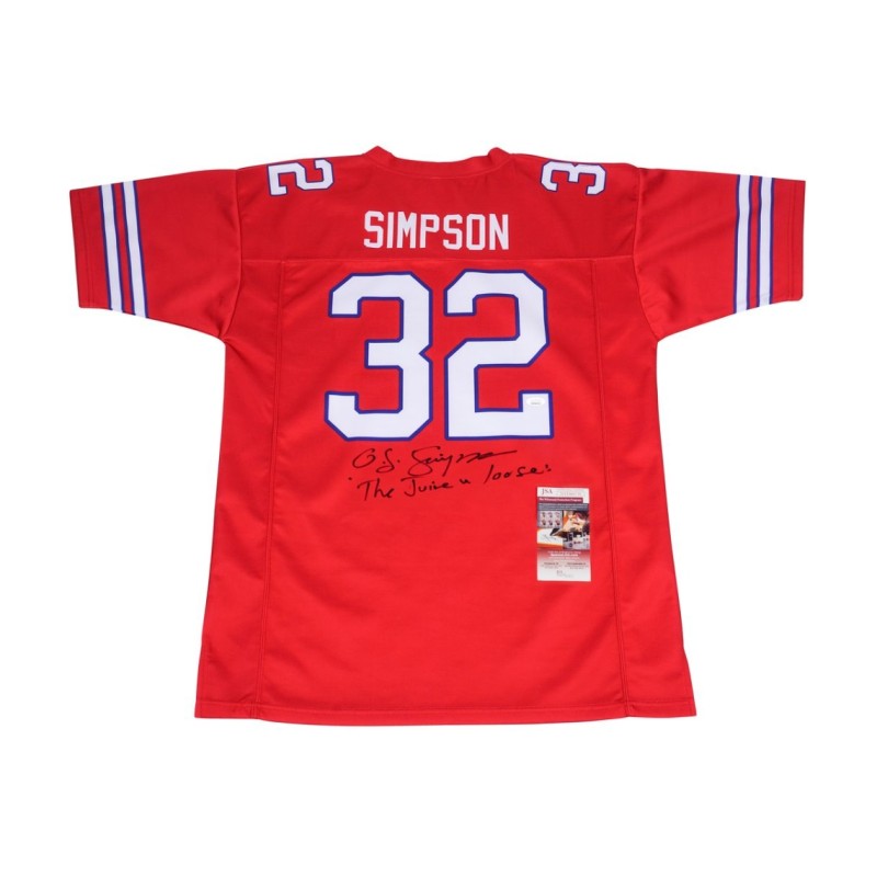 O. J. Simpson's Buffalo Bills Signed Jersey