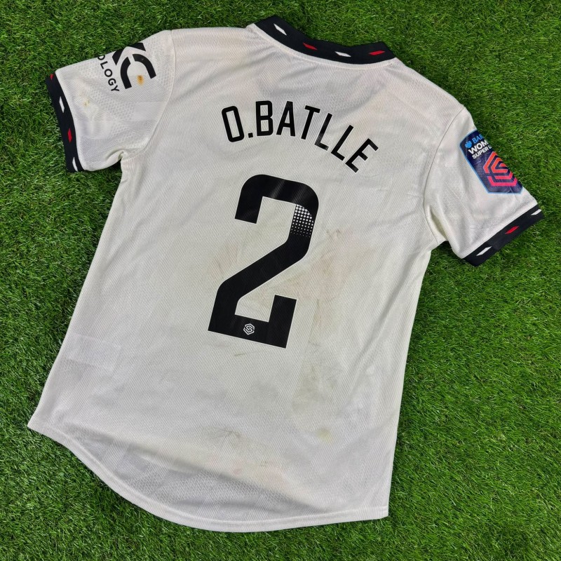 Ona Batlle Manchester United 2022–23 Official Player-Worn Away Football Shirt