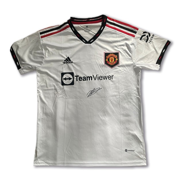 Kobbie Mainoo's Manchester United Official Signed Shirt