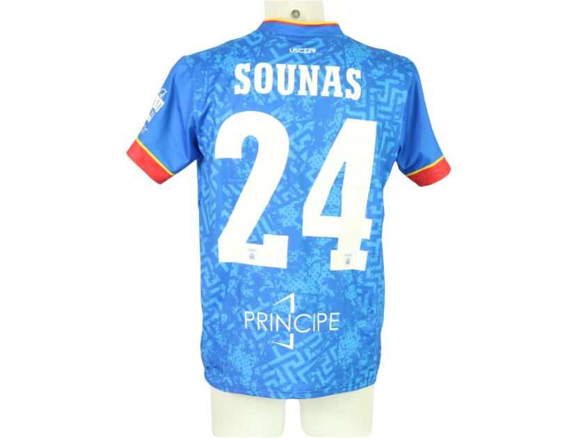 Sounas' Unwashed Shirt, Catanzaro vs Brescia - Christmas Match 2022