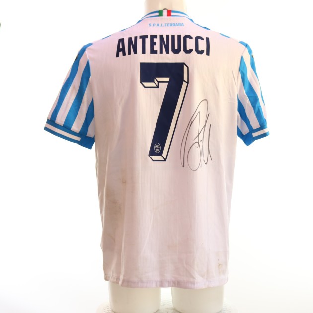 Antenucci's Signed Unwashed Shirt, SPAL vs Ascoli 2024 