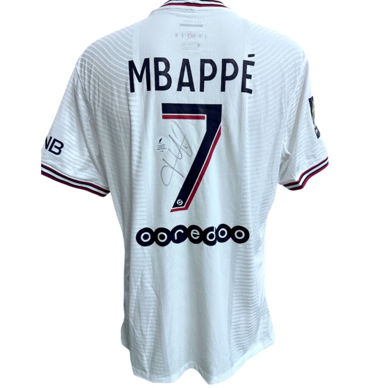 Maglia Replica Mbappe Paris Saint-Germain, 2021/22 - Autografata
