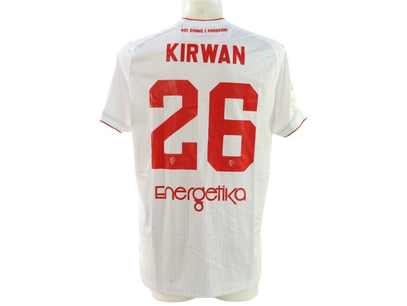 Kirwan's Unwashed Match-Worn Shirt, Padova vs Pro Patria  2025