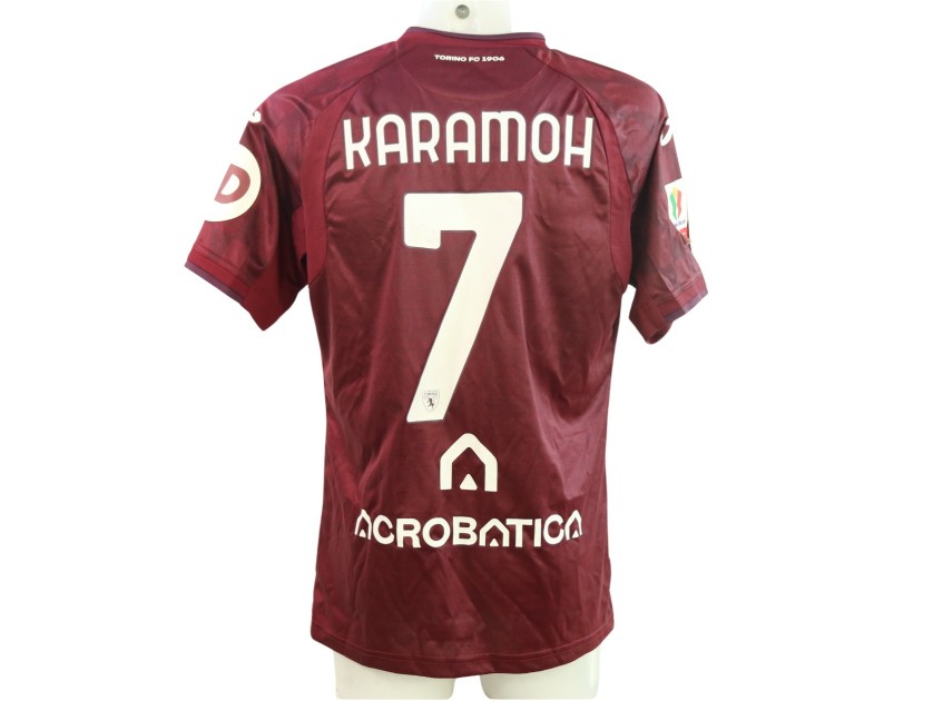 Karamoh's Unwashed Shirt, Torino vs Empoli Coppa Italia 2024