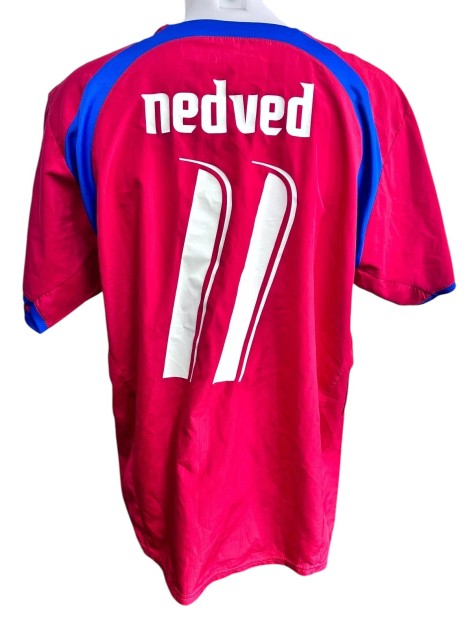 Nedvěd's Czech Republic Match-Issued Shirt, FIFA World Cup 2006
