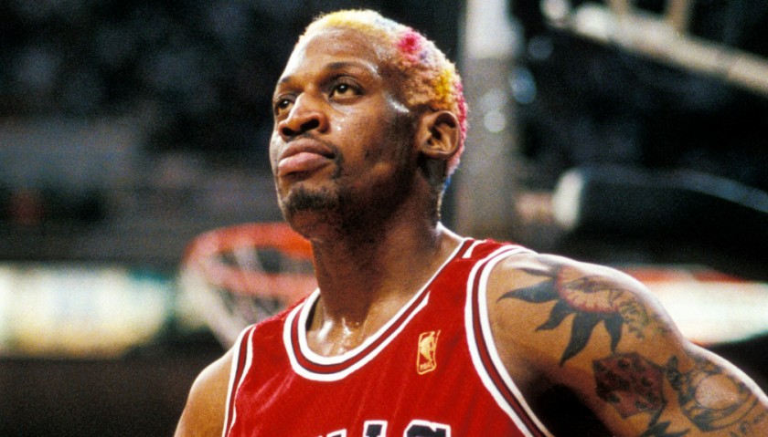 Rodman Official Detroit Pistons Signed Jersey - CharityStars