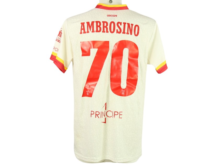 Maglia Ambrosino unwashed Reggiana vs Catanzaro 2023