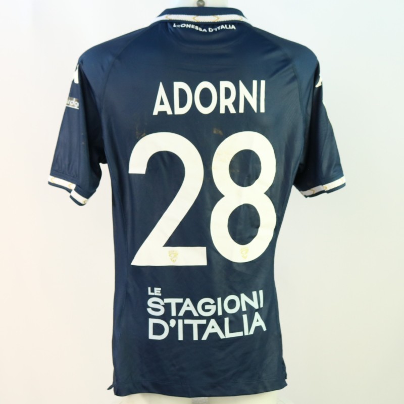 Adorni's Brescia vs Carrarese Unwashed Shirt, 2024