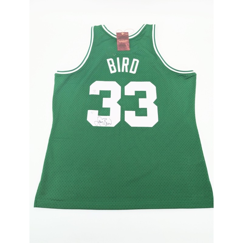 Larry Bird's Boston Celtics Signed Mitchell & Ness Jersey