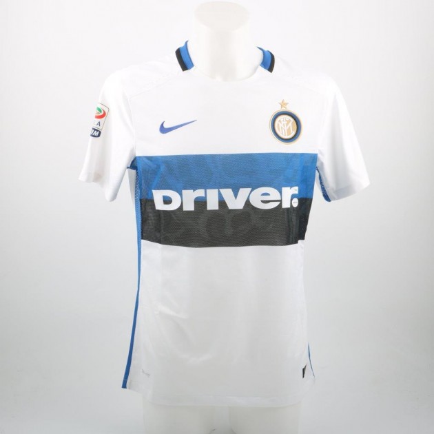Kondogbia Inter shirt, issued/worn Serie A 15/16 - signed
