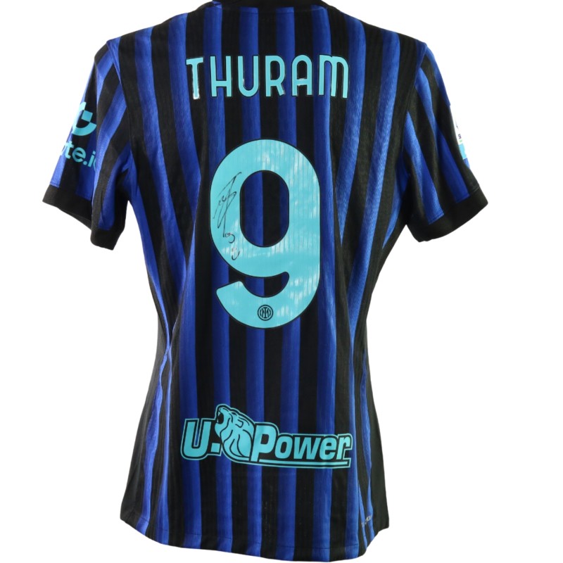 Maglia Gara Thuram Inter, 2025/26 - Autografata 