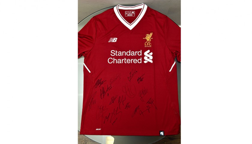 liverpool fc 125 years shirt