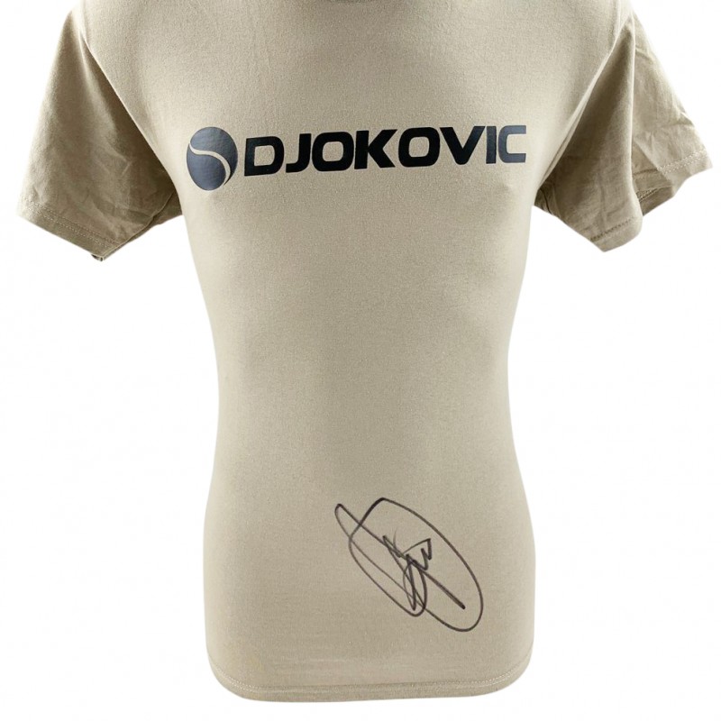 Novak Djokovic's Signed Tennis Shirt