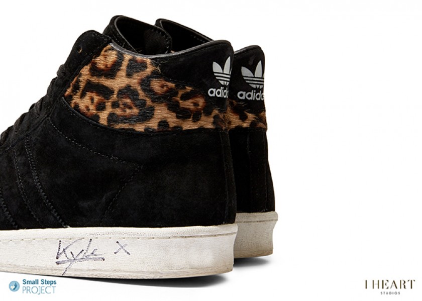 Kyle Simmons of Bastille's Autographed Adidas Trainers from his Personal Collection