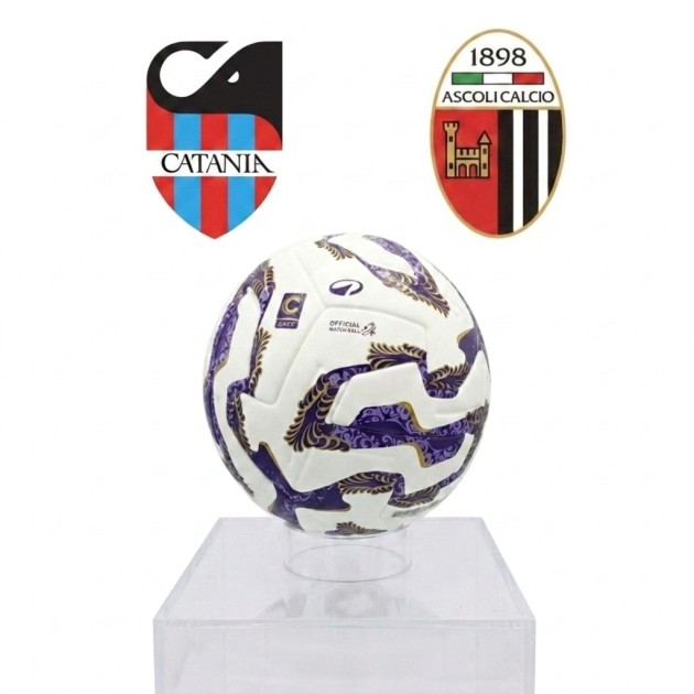 First Goal Serie C Play-Off Signed Match-Ball, Catania vs Ascoli 2026
