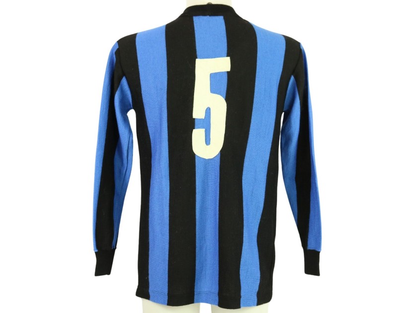 Bellugi's Inter Milan Match-Worn Shirt, 1973/74